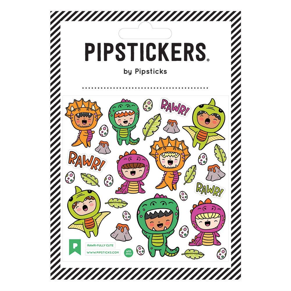 Rawr - fully Cute Stickers - bubblegum market