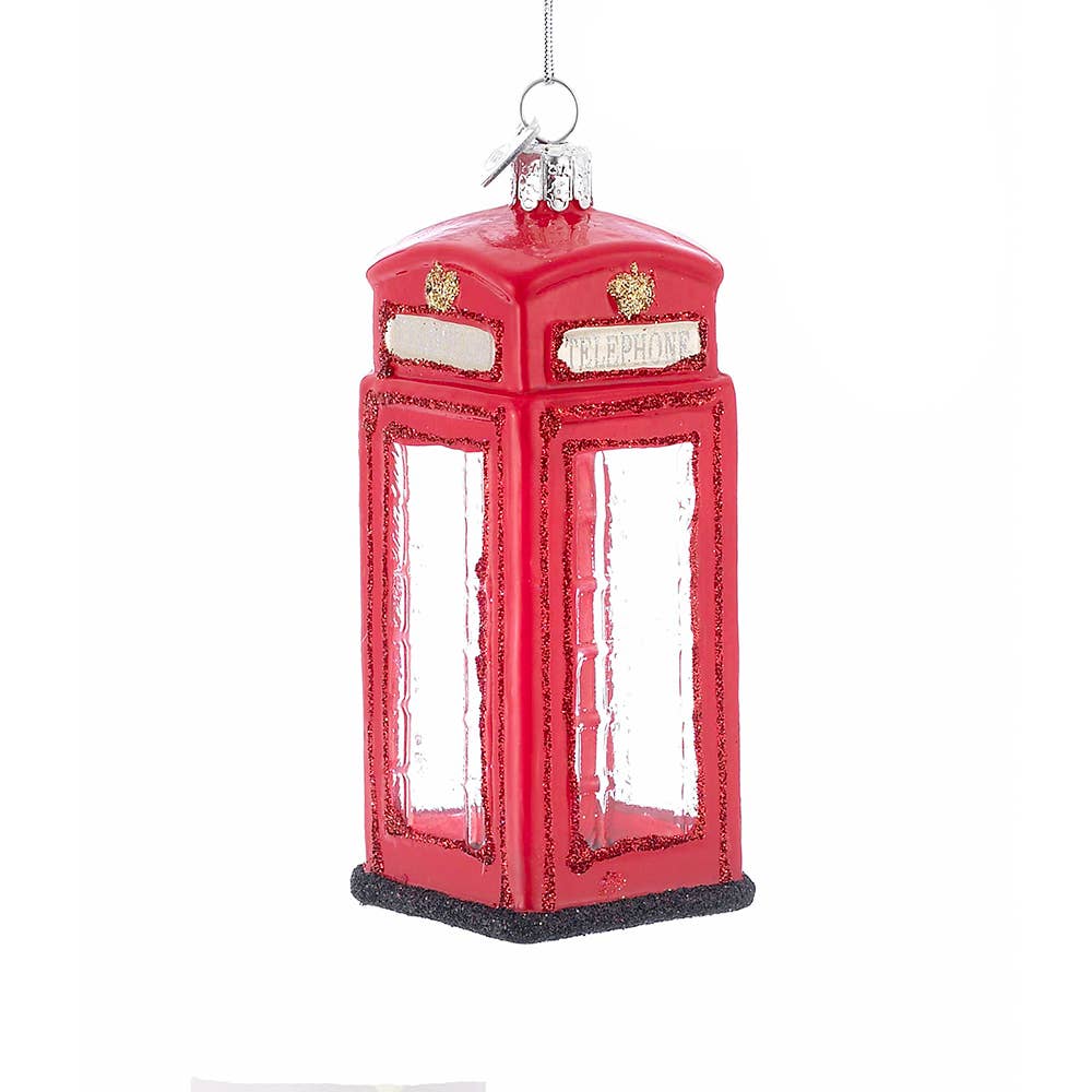 Red Phone Booth 4" - bubblegum market