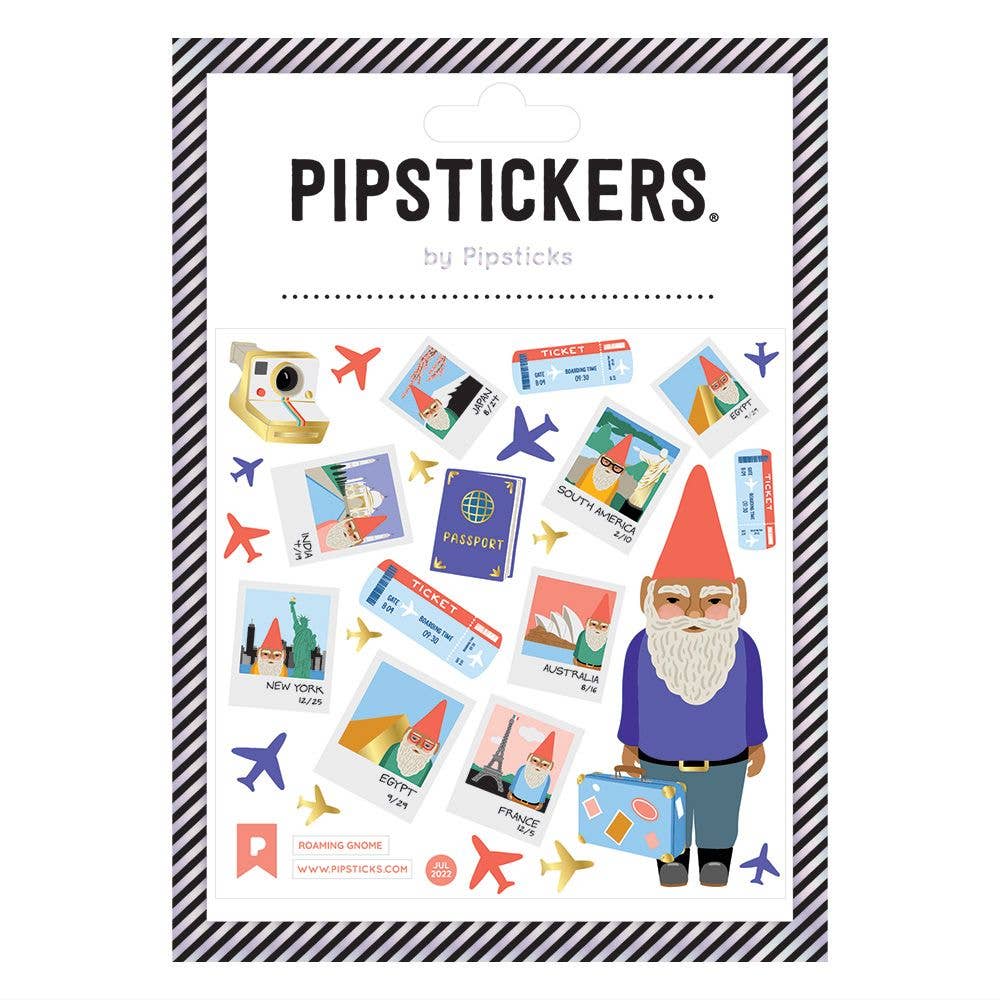 Roaming Gnome Stickers - bubblegum market
