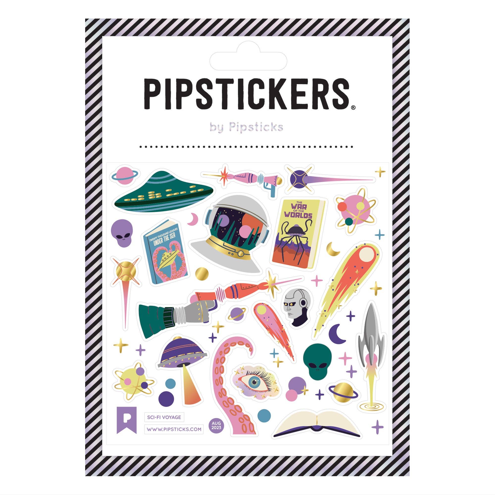 Sci - Fi Voyage Stickers - bubblegum market