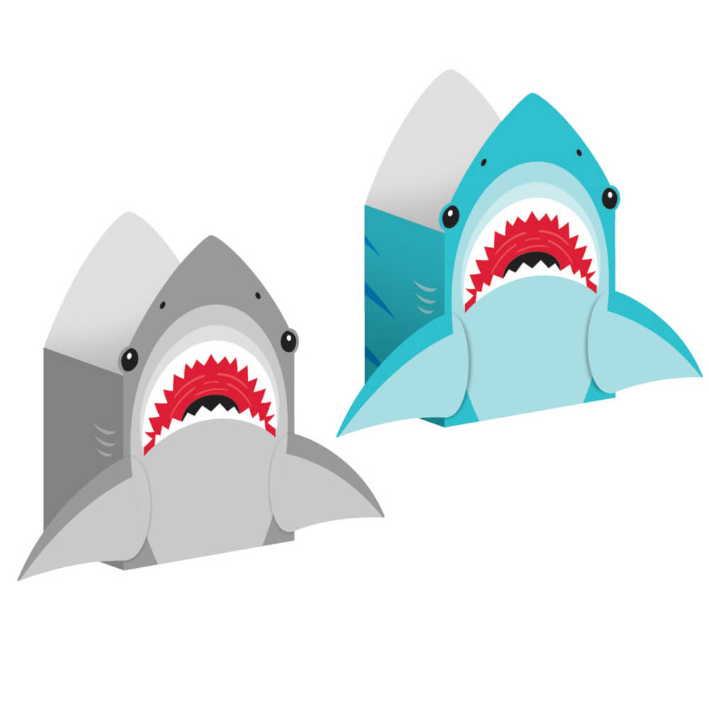 Shark Treat / Favor Bags (8ct) - bubblegum market