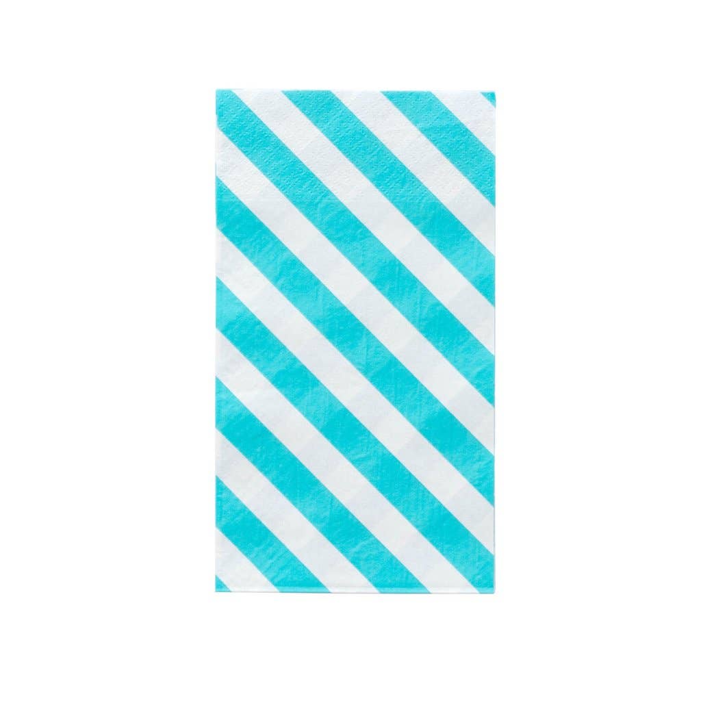 Sky Striped Dinner Napkins - bubblegum market