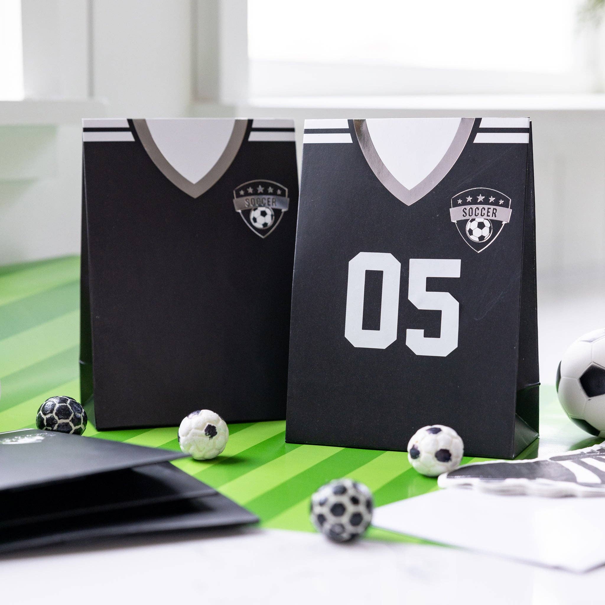 Soccer Treat / Favor Bags - bubblegum market