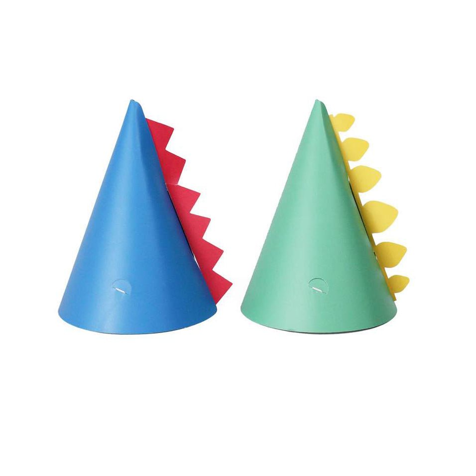 Spiked Dinosaur Party Hats - bubblegum market