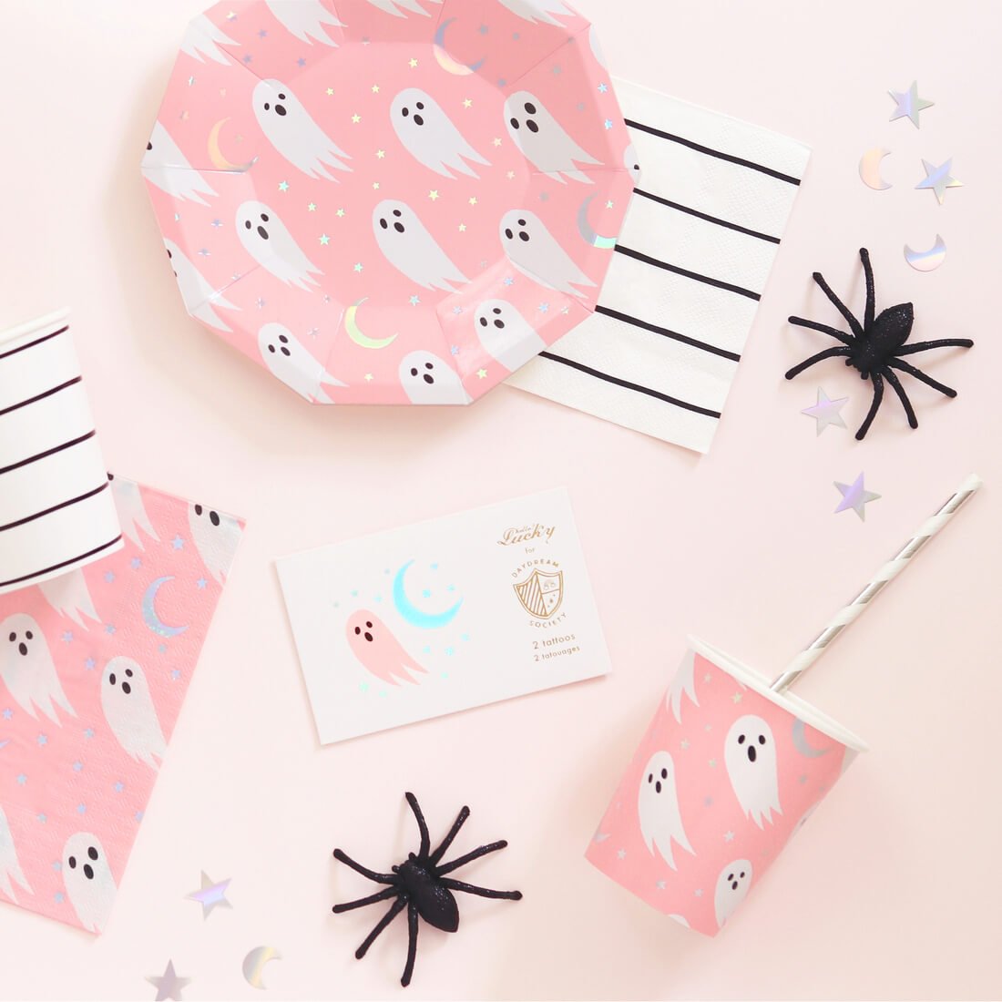 Spooked Halloween Ghost Napkins - bubblegum market