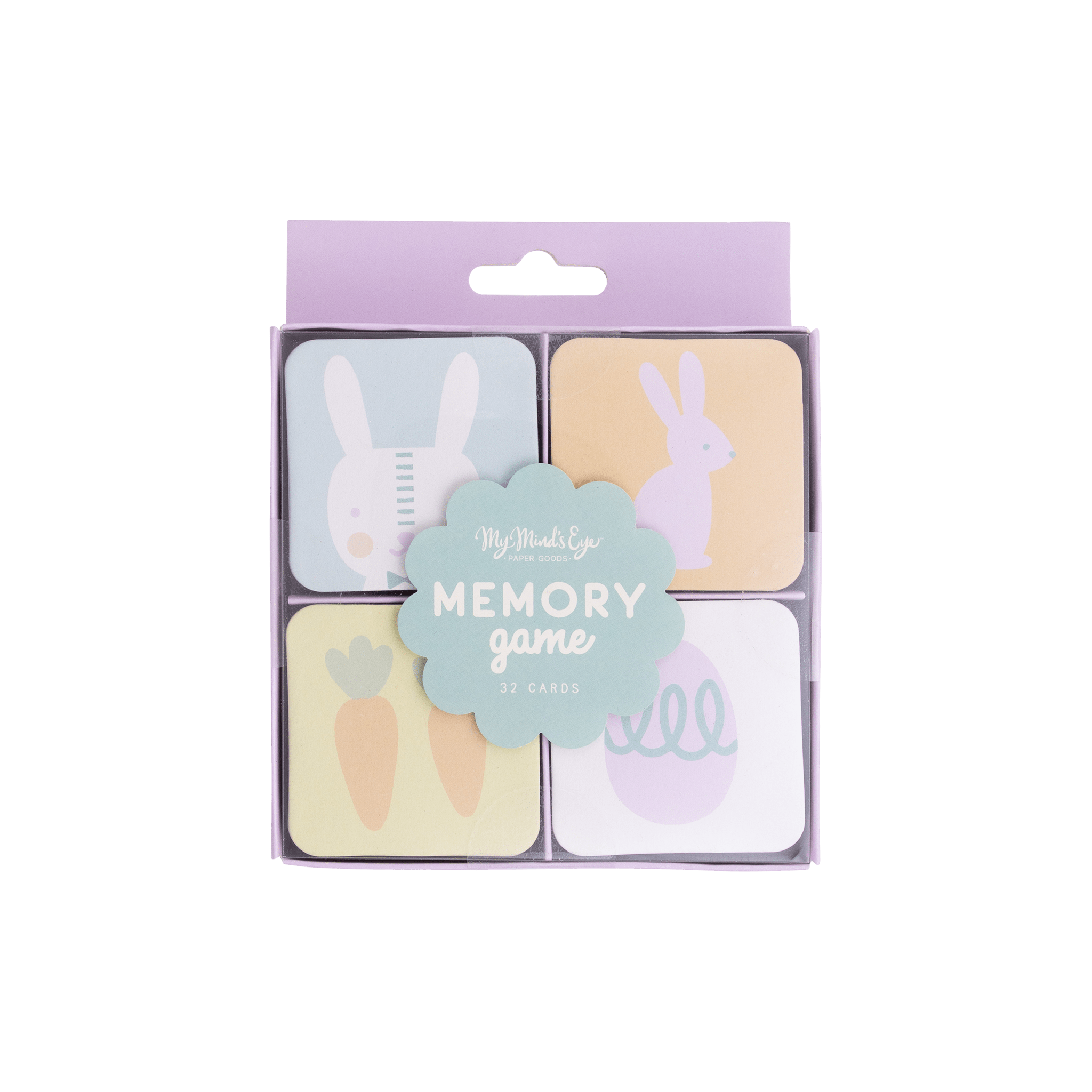 Spring Memory Card Game - bubblegum market