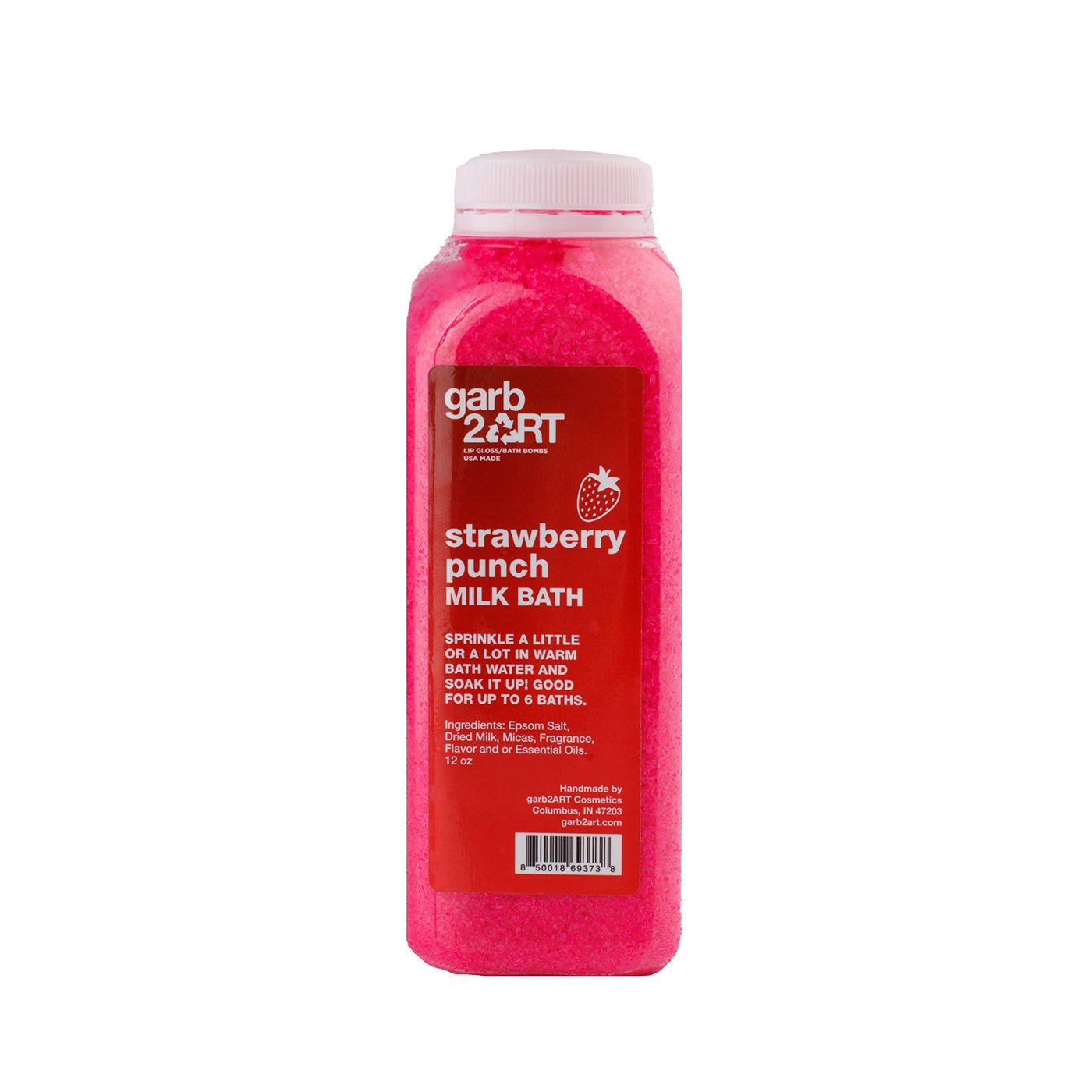 Strawberry Punch Milk Bath - bubblegum market