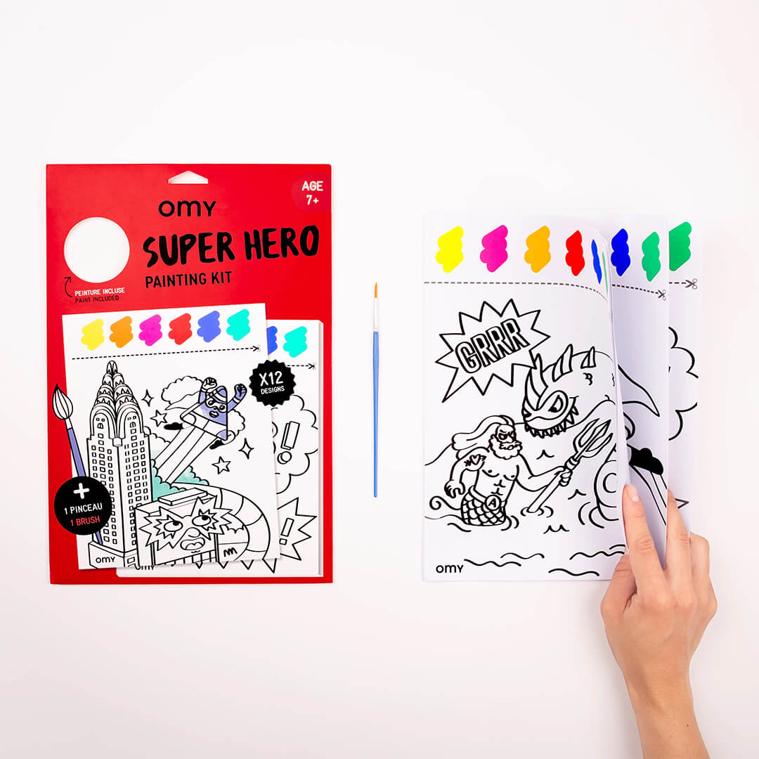 Superhero Painting Kit - bubblegum market