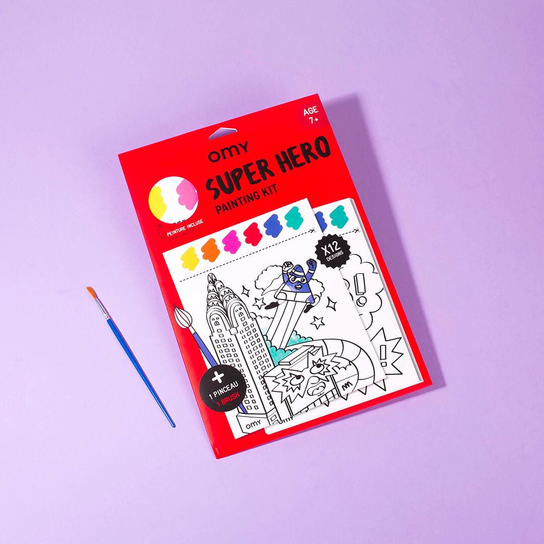 Superhero Painting Kit - bubblegum market