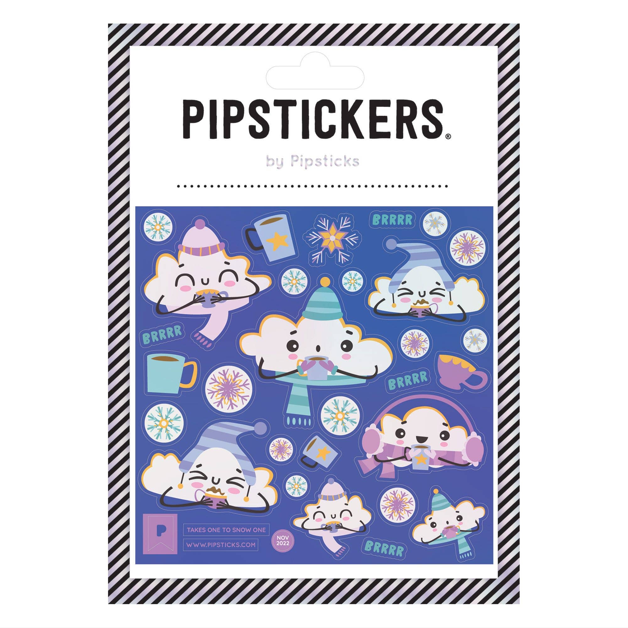 Takes One To Snow One Stickers - bubblegum market