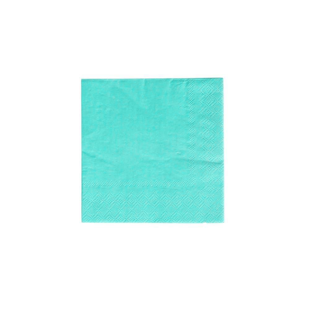 Teal Cocktail Napkins - bubblegum market