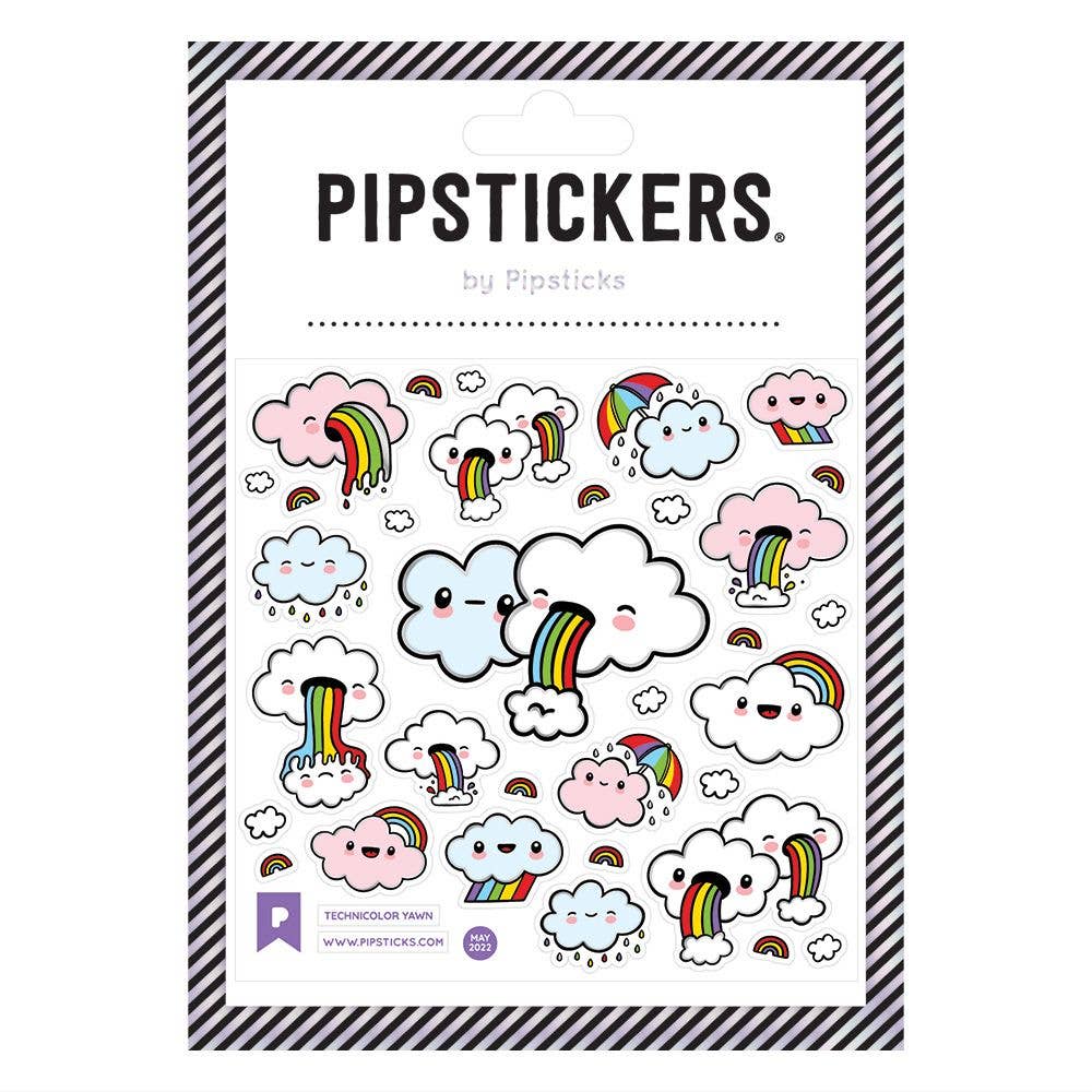 Technicolor Yawn Stickers - bubblegum market