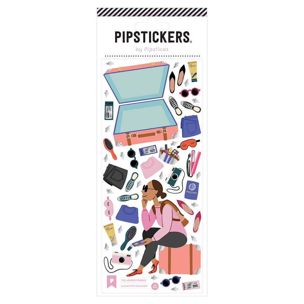 The Journey Begins Stickers - bubblegum market