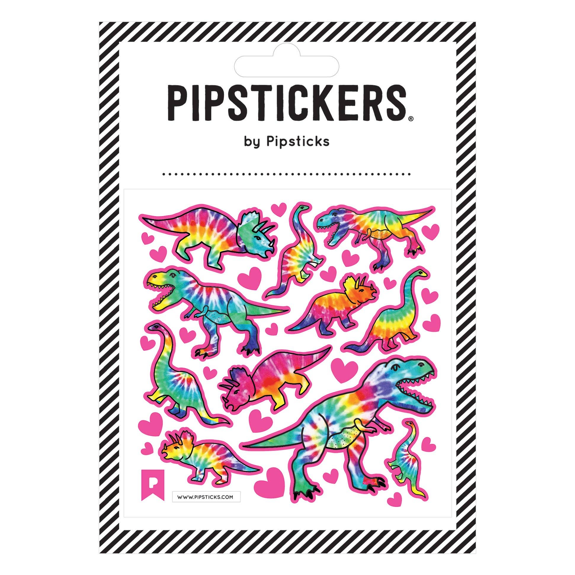 Tie Dye T - Rex Stickers - bubblegum market