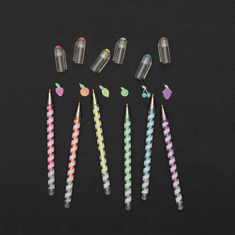 Totally Taffy Gel Pens - bubblegum market