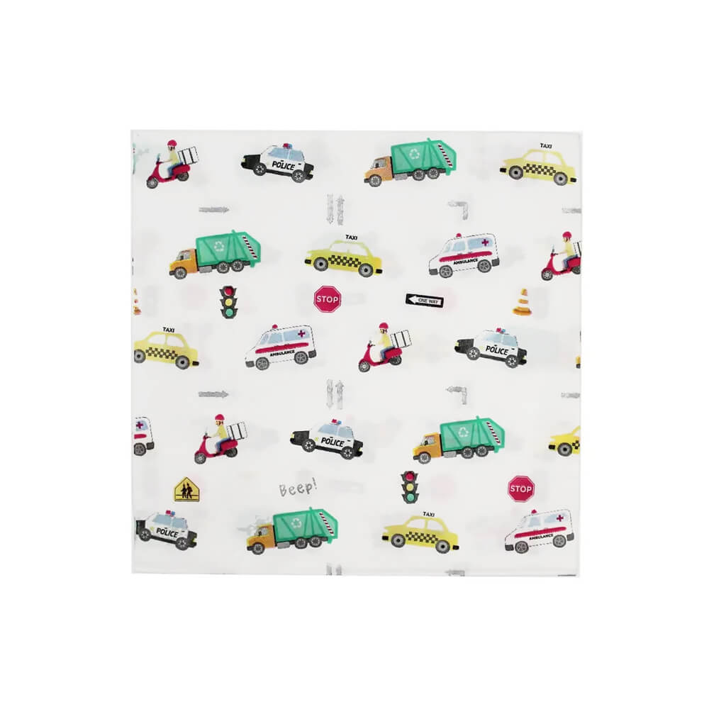 Transportation Party Large Napkins - bubblegum market