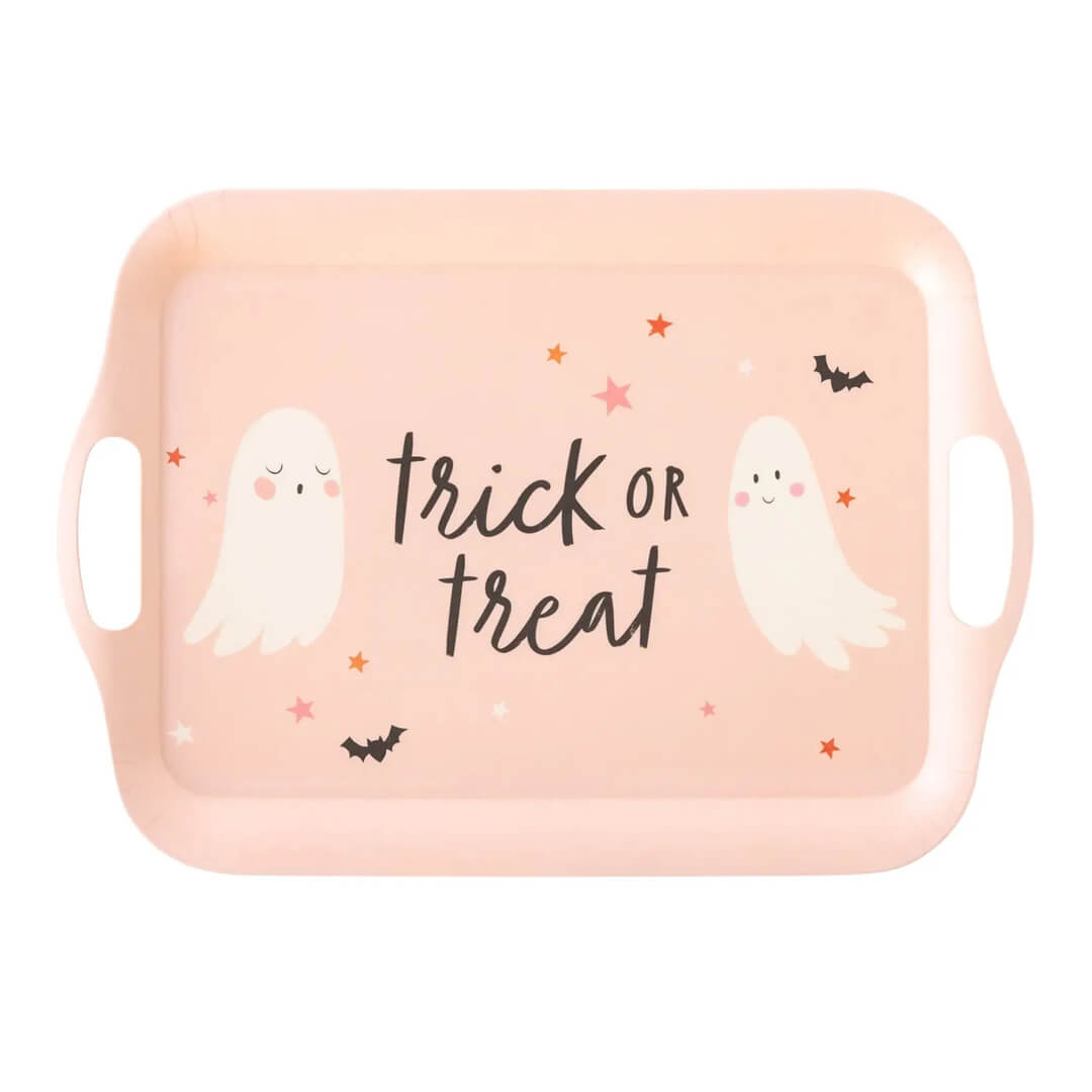 Trick - or - Treat Boo Reusable Tray - bubblegum market