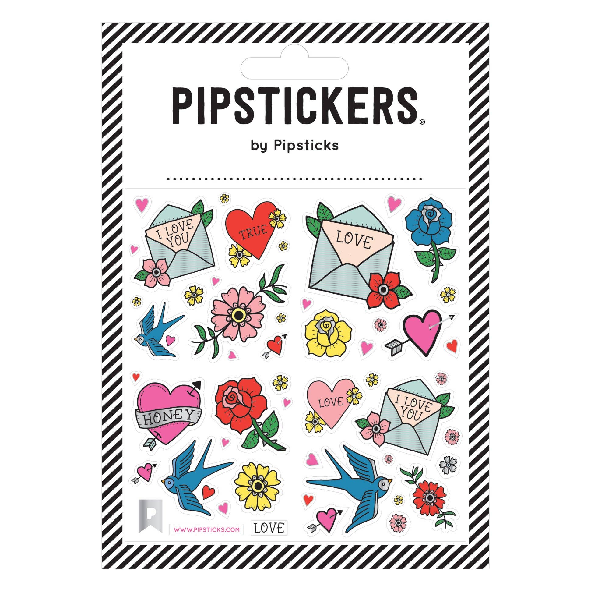 True Love Tattoo Stickers - bubblegum market