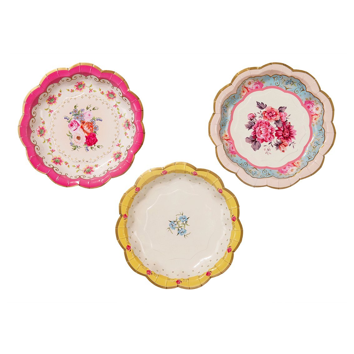 Truly Scrumptious Cake Plates 7" - bubblegum market