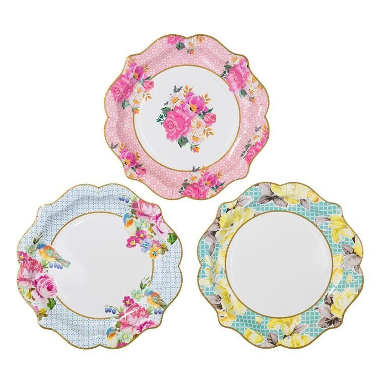 Truly Scrumptious Pretty Plates 8" - bubblegum market