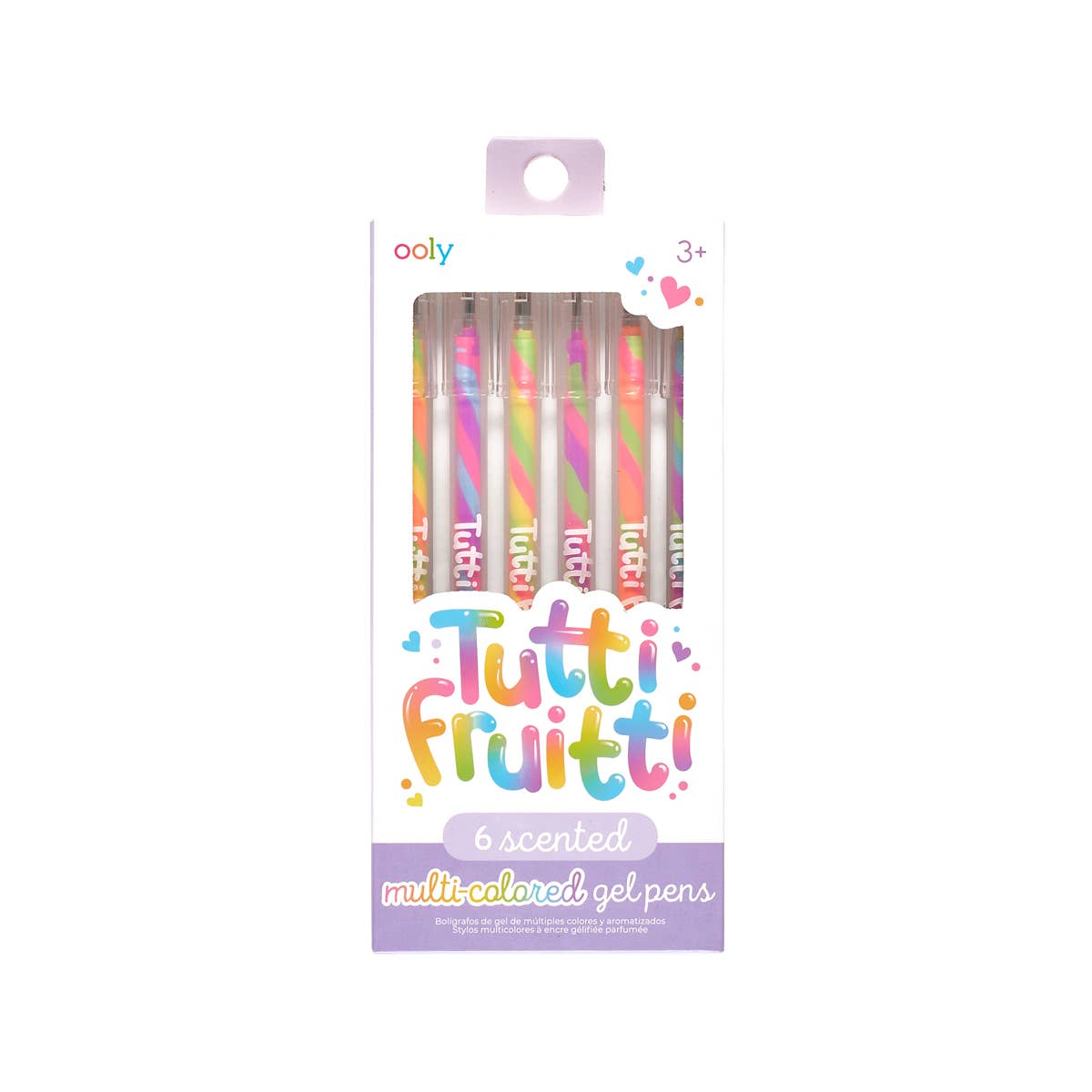 Tutti Fruitti Scented Gel Pens - bubblegum market