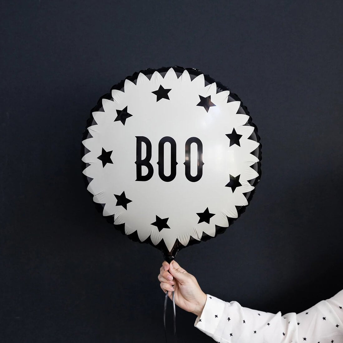 Vintage Halloween Boo Mylar Balloon - bubblegum market