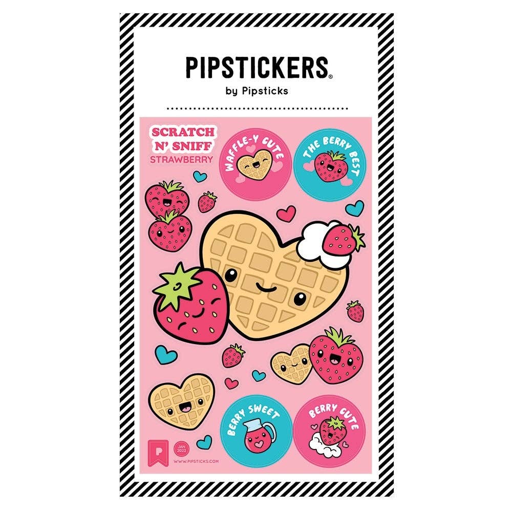 Waffle - y Cute Scratch 'n Sniff Stickers - bubblegum market