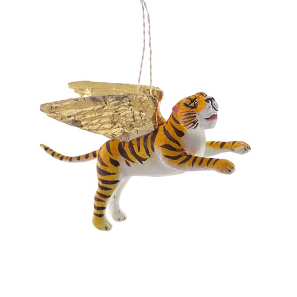 Winged Tiger Ornament 5" - bubblegum market