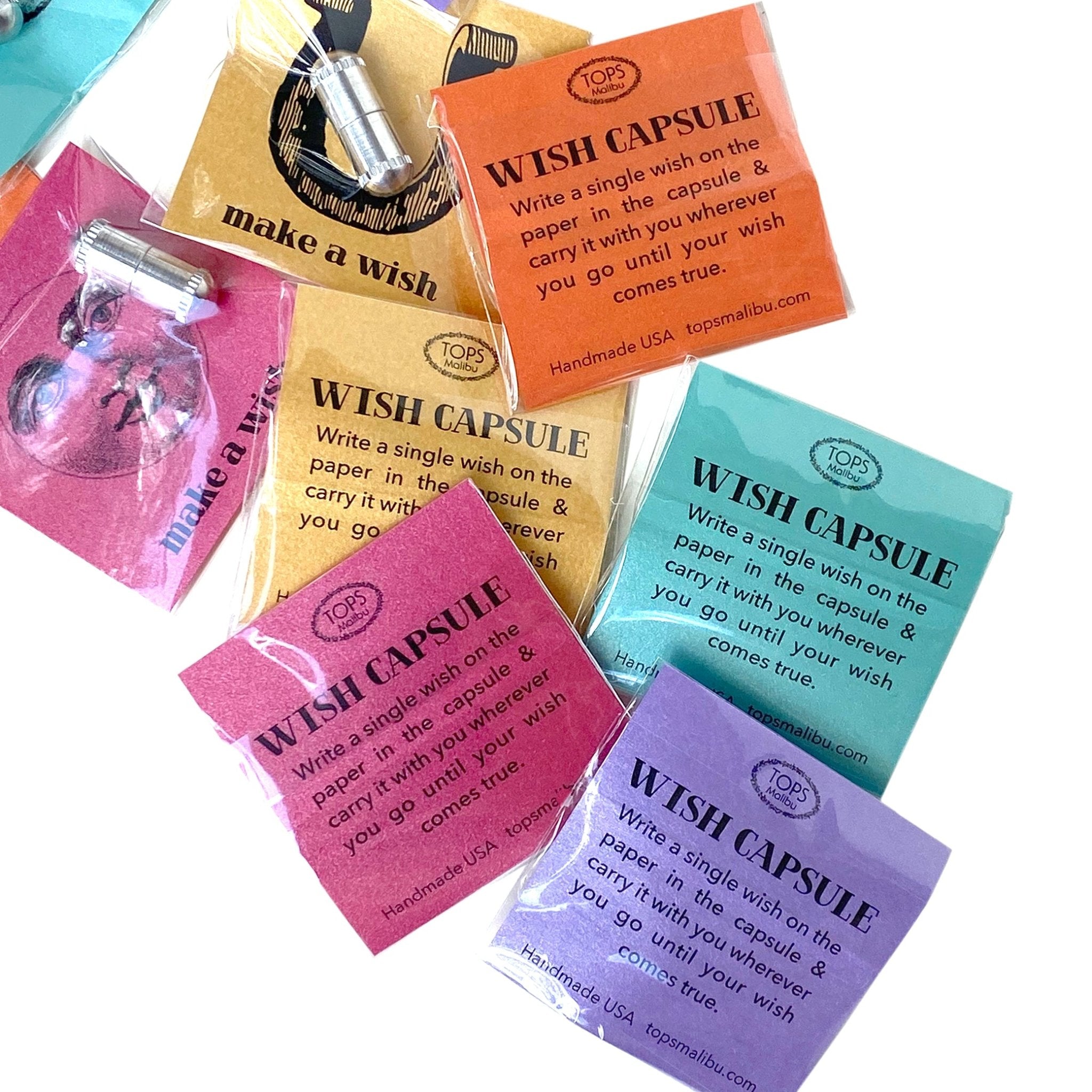 Wish Capsules Vintage Letterpress - bubblegum market