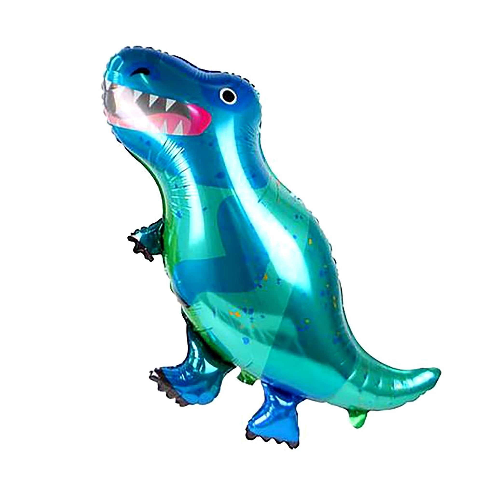 XL T - Rex Foil Balloon - bubblegum market