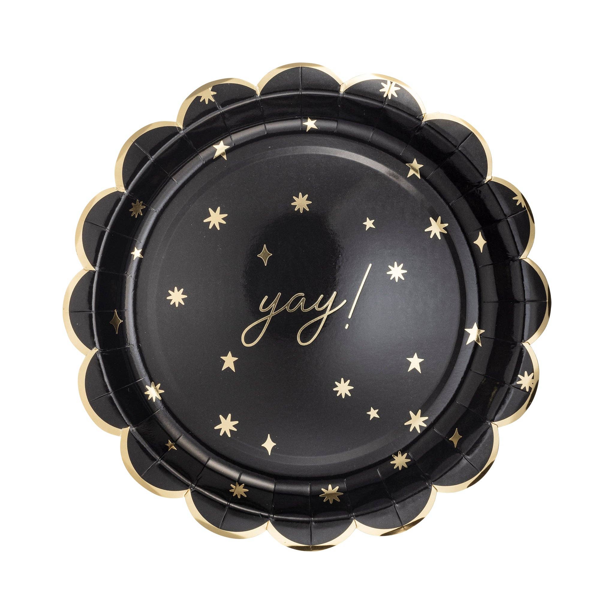 Yay Star Paper Plates 9" - bubblegum market
