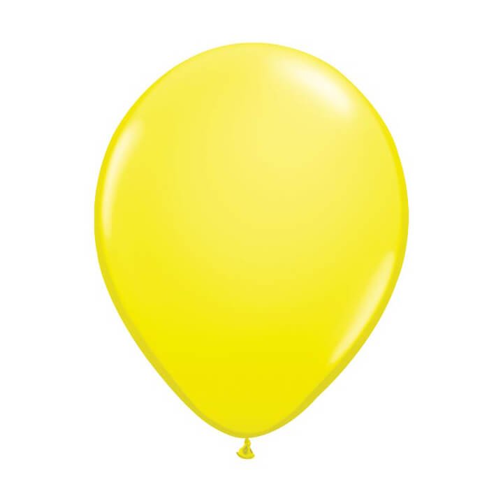 Yellow Latex Balloon - bubblegum market