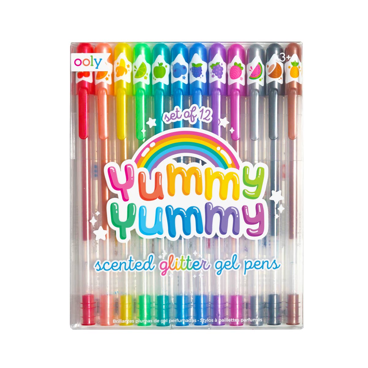 Yummy Yummy Scented Glitter Gel Pens - bubblegum market