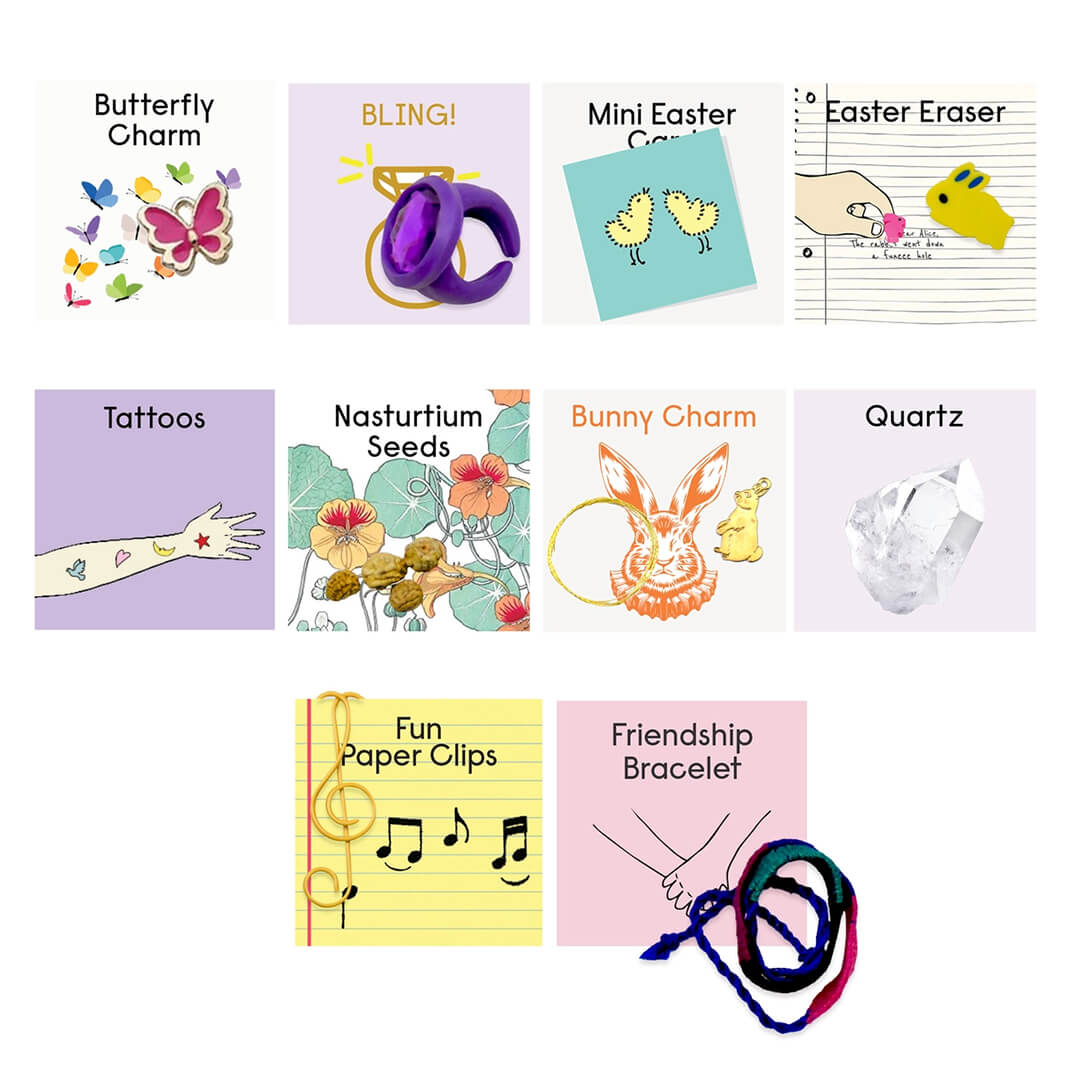 10 Little Surprizes™ Happy Easter - bubblegum market