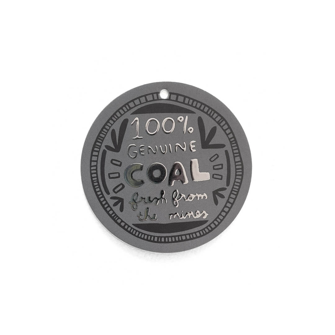 100% Coal Holiday Gift Tags (Set of 10) - bubblegum market