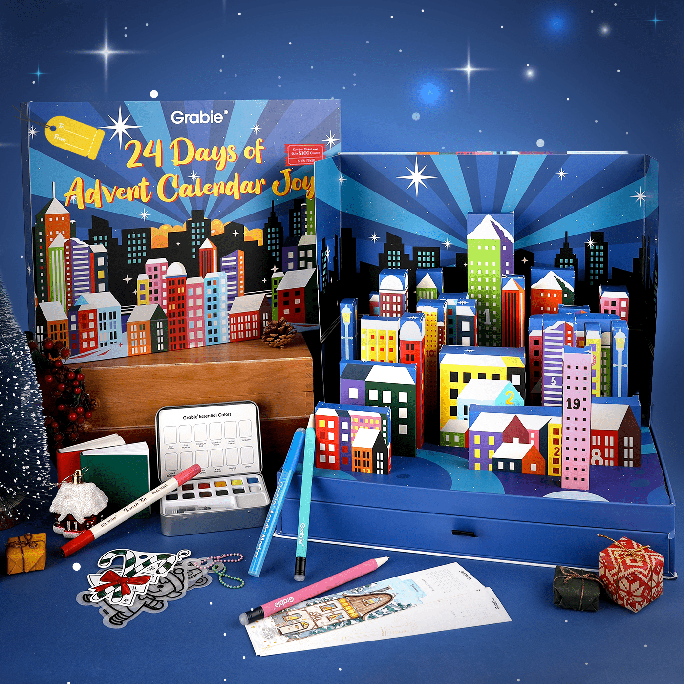 2025 Limited Edition Holiday Advent Calendar - bubblegum market