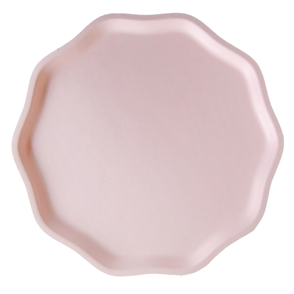 Petal Pink Compostable Dinner Plates 10.5"