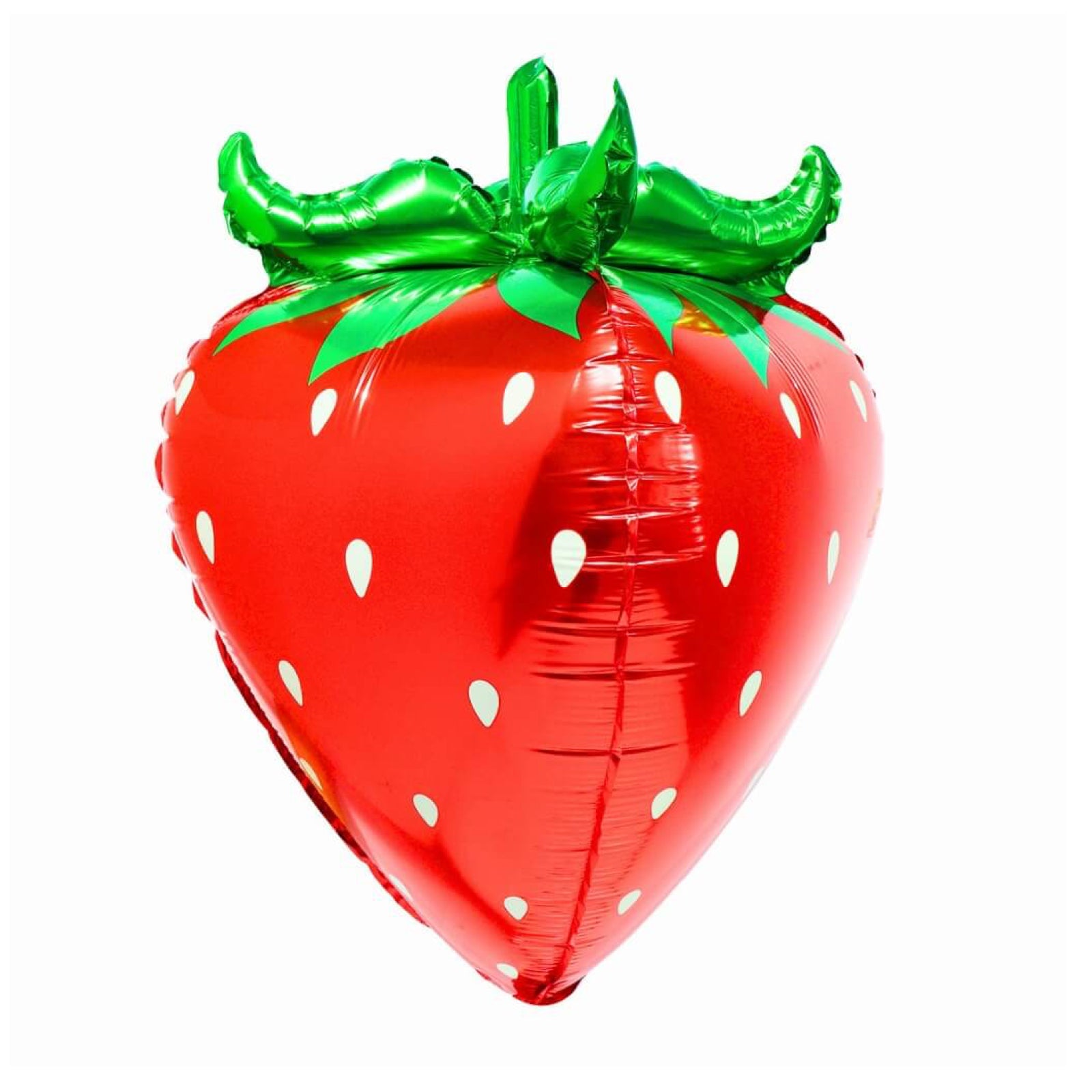 4D Red Strawberry Foil Balloon 29" - bubblegum market