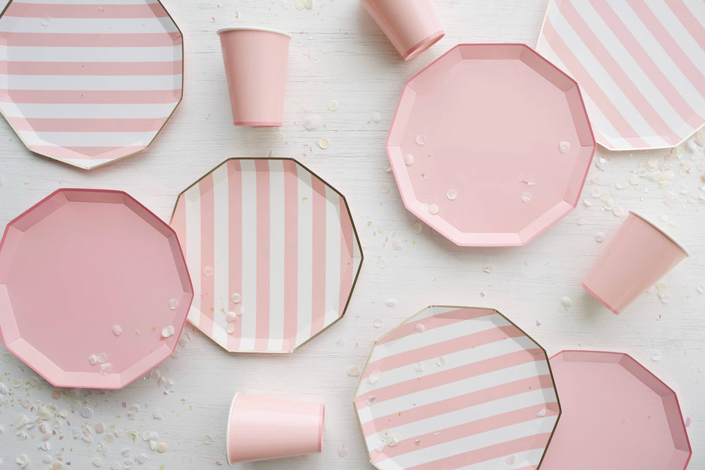 Petal Pink Signature Paper Cups