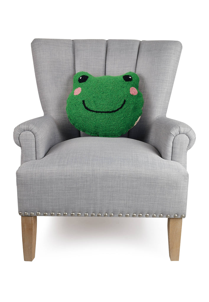 Frog Shaped Hook Pillow