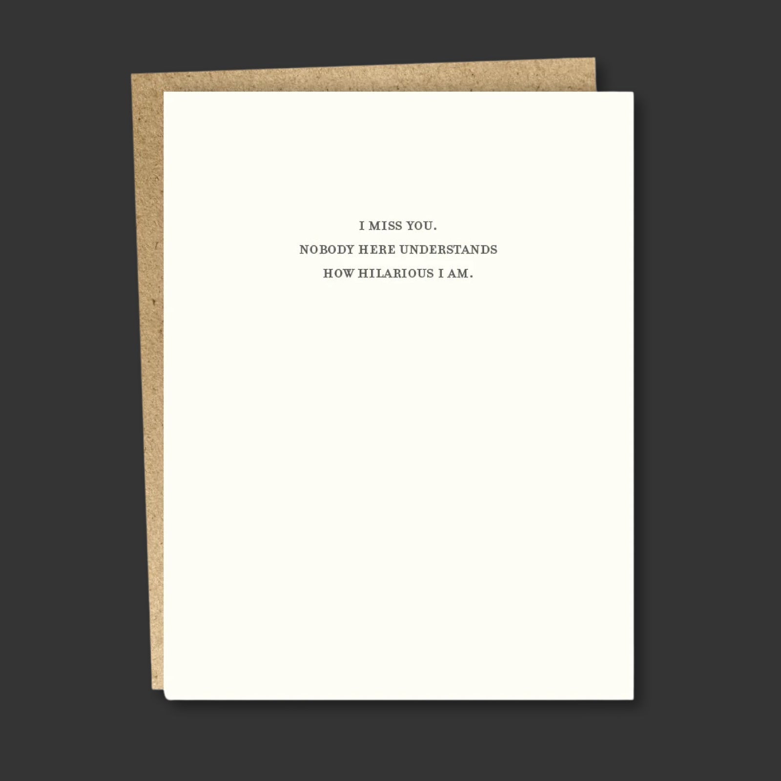 821: HILARIOUS Friendship Card - bubblegum market