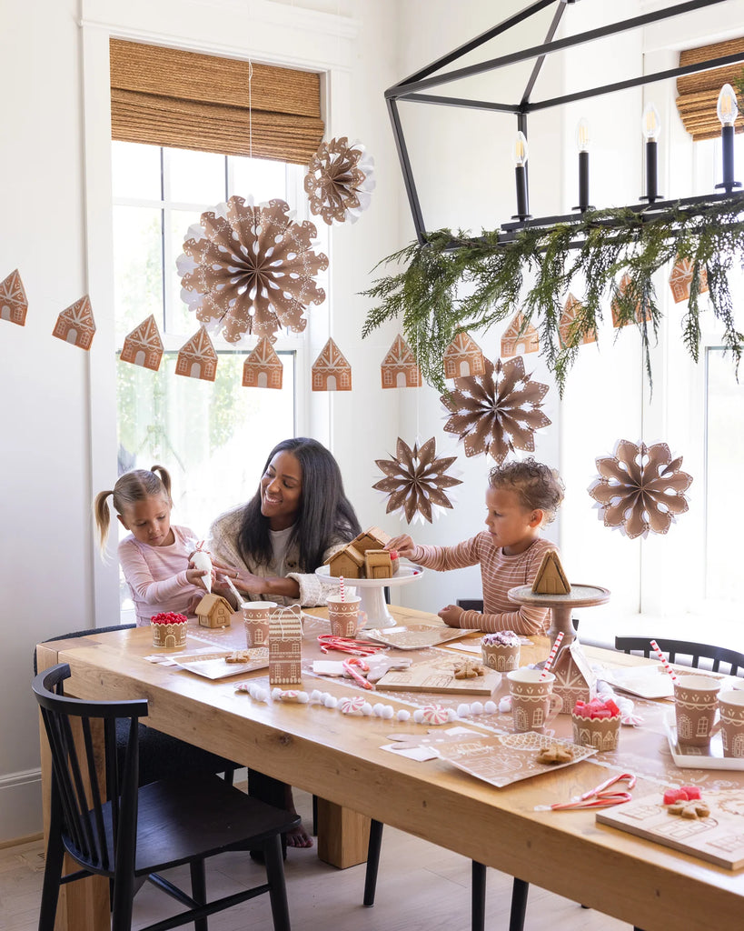 Gingerbread Decorative Holiday Fans