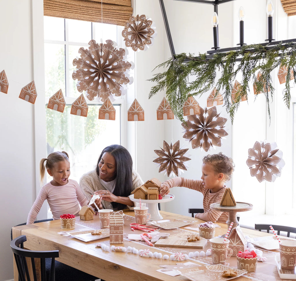 Gingerbread Decorative Holiday Fans