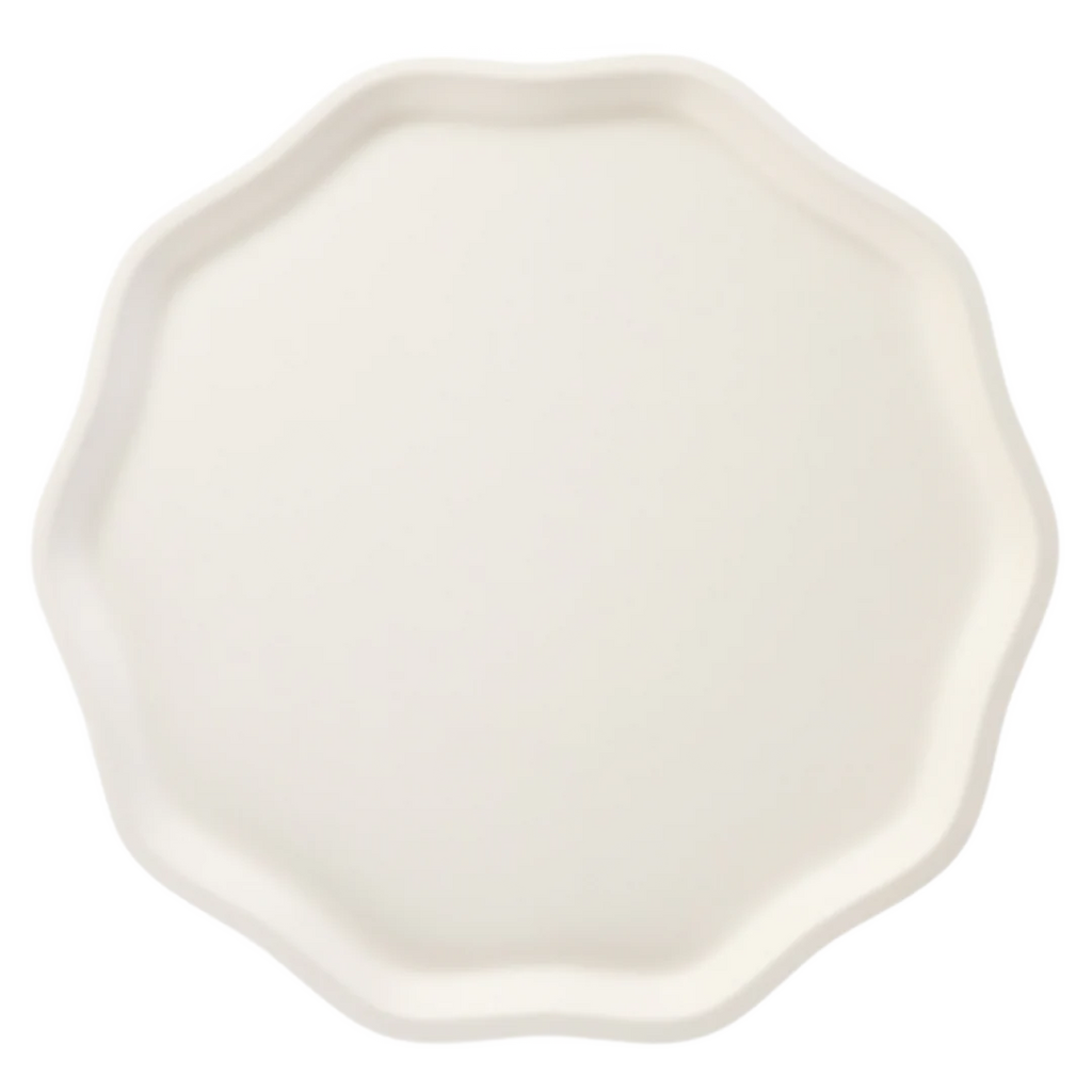 French Crème Compostable Dinner Plates 10.5"
