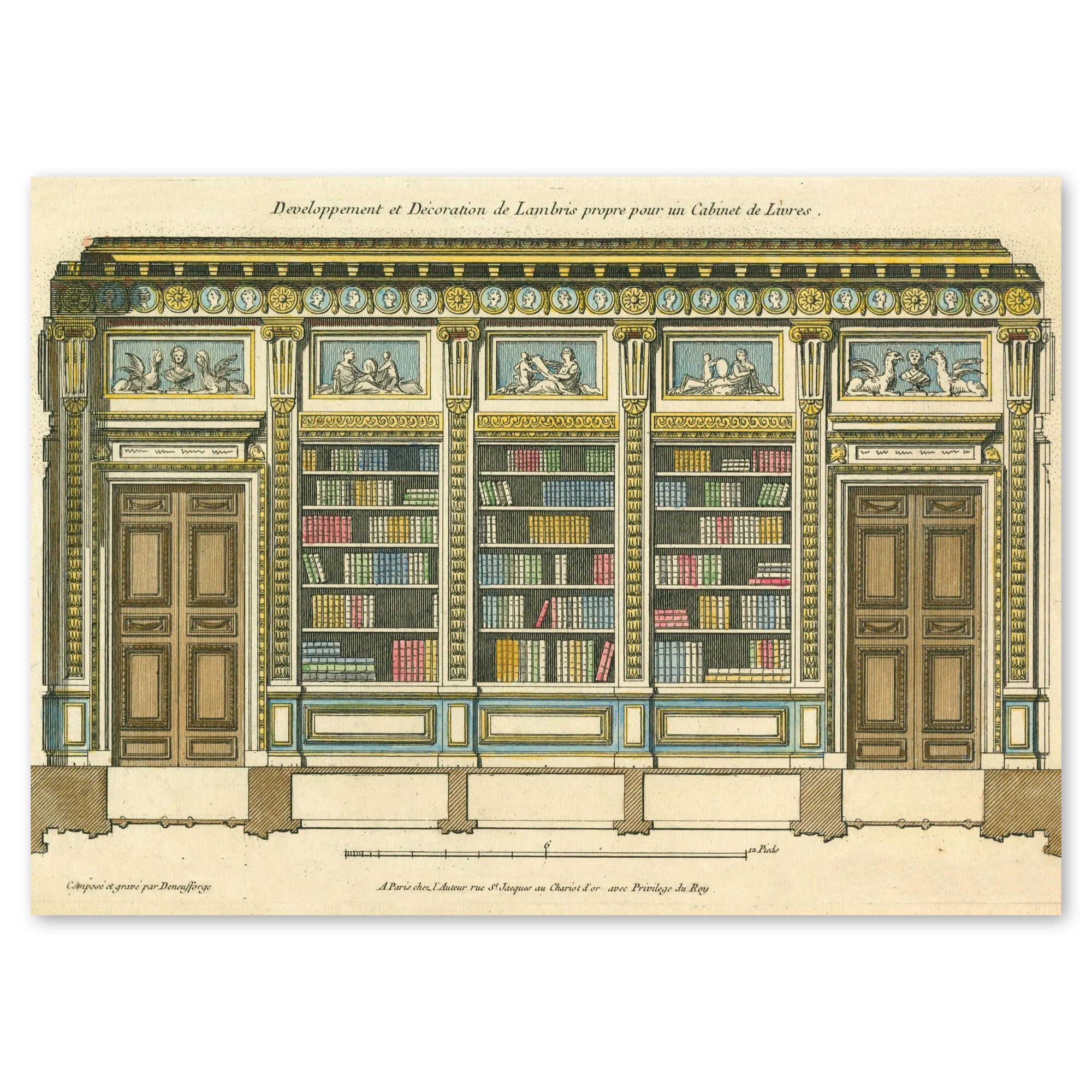 John Derian The Library 1,000-Piece Puzzle