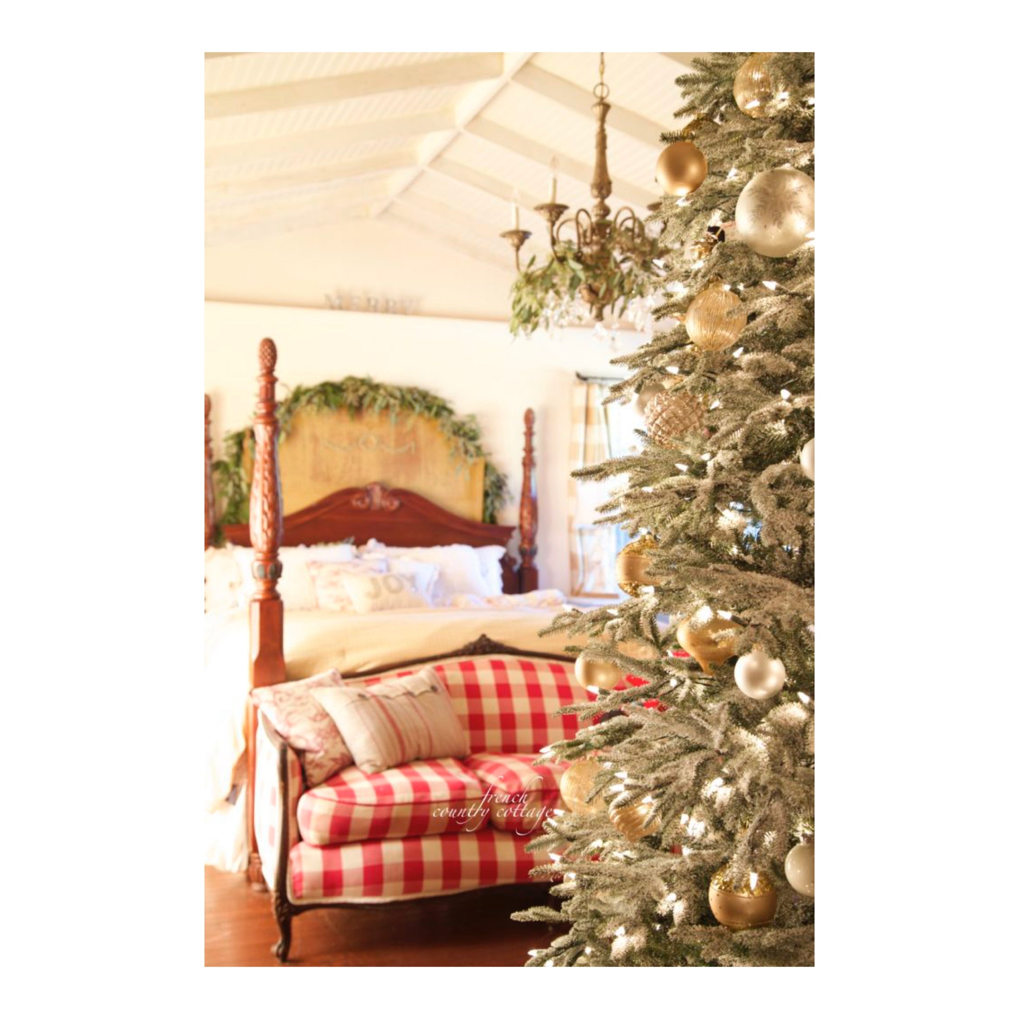 French Country Cottage Christmas