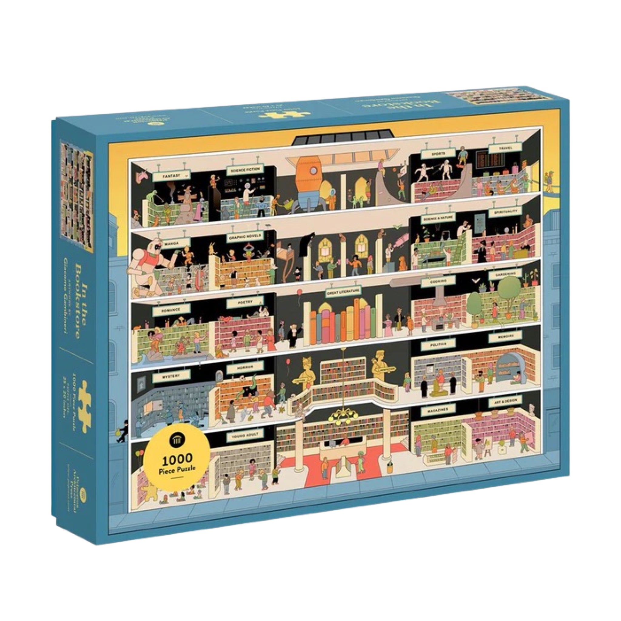 In the Bookstore 1000-Piece Puzzle