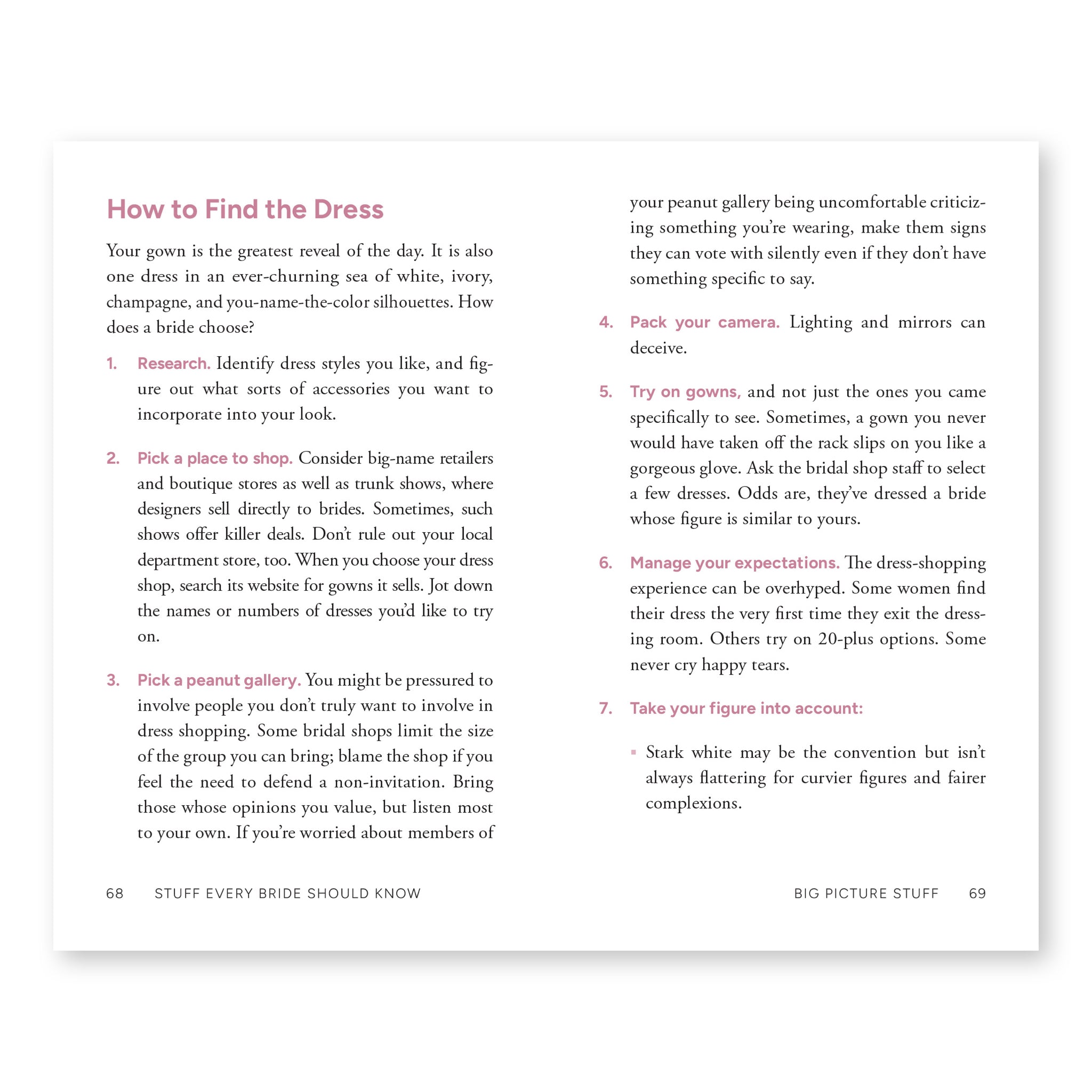 Stuff Every Bride Should Know