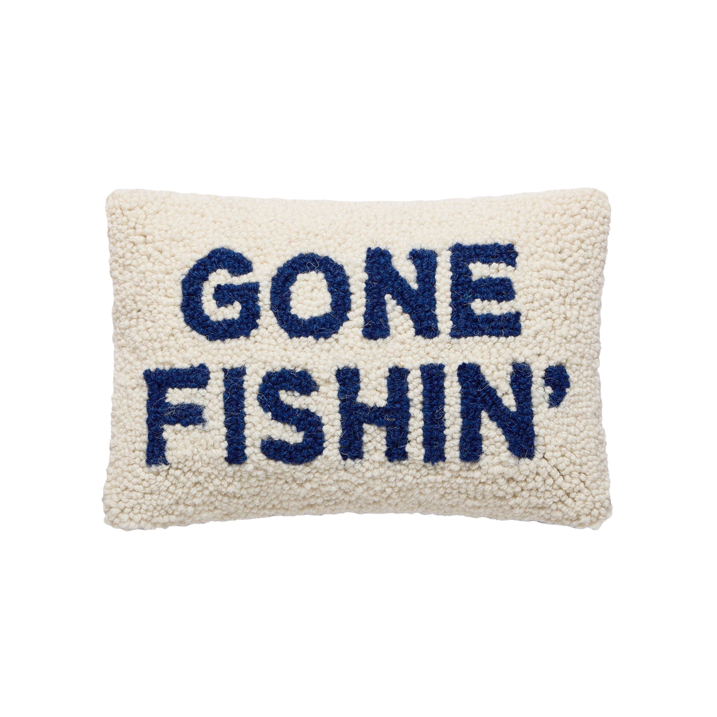 Gone Fishin' Hook Pillow