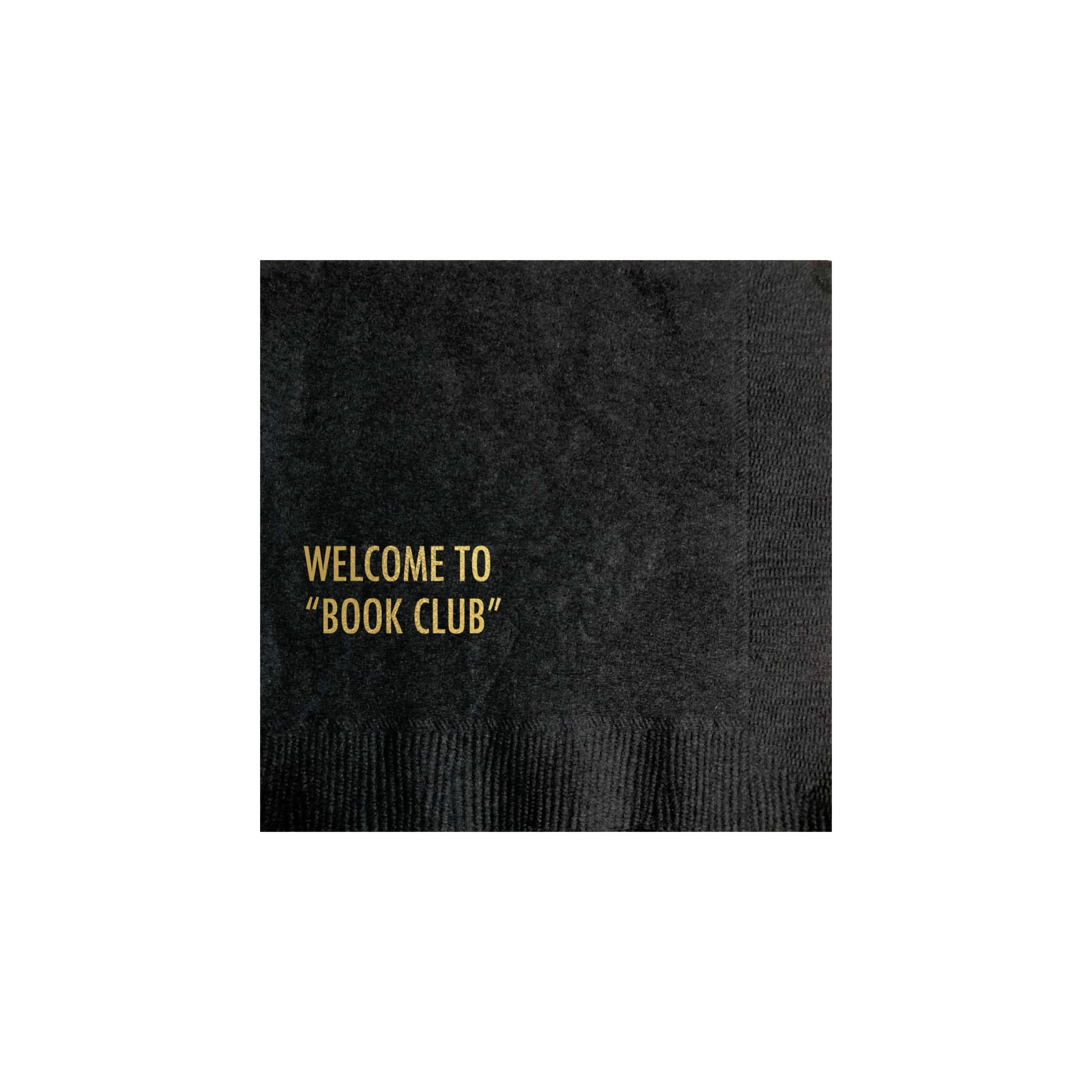 BOOK CLUB Cocktail NapkinS
